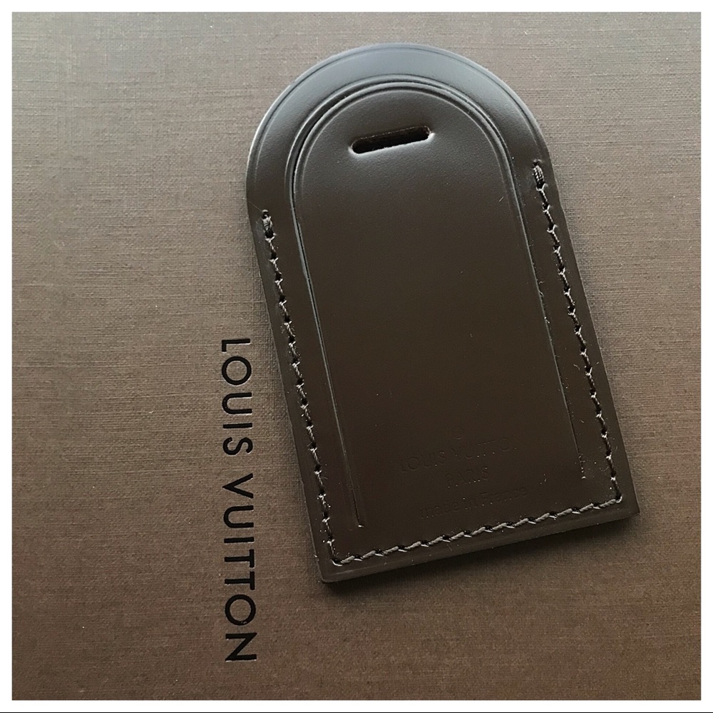 Louis Vuitton Large Luggage Tag in Brown